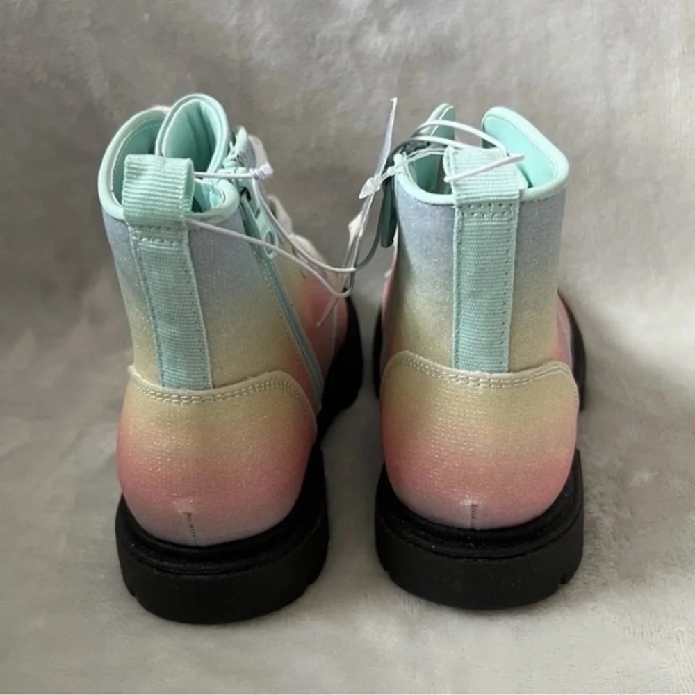 Cat & Jack Glittery Pastel Boots